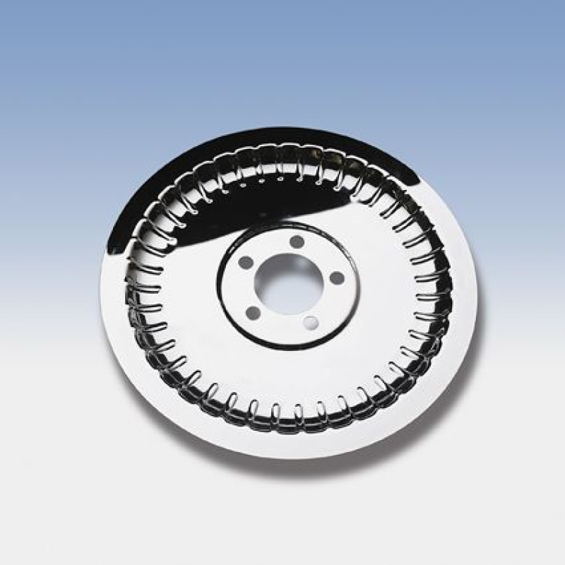 CHROME PULLEY COVER 2000 DEUCE 25432