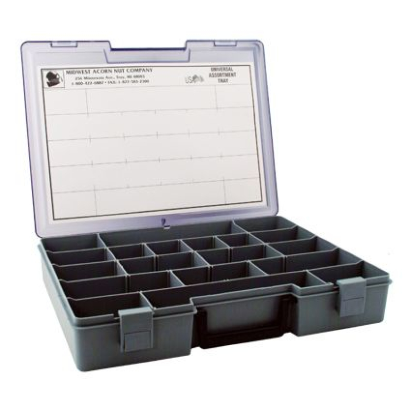 ASS TRAY FLAT TOP ACORN NUTS UNC & UN 629520