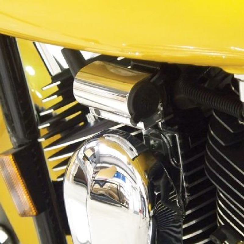 CHROME SMOOTH POWER PORT 640250