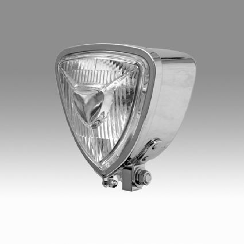 WE TRIANGLE HEAD LIGHT CHR. 12V 35/35 NO E- MARK! DIS 683081