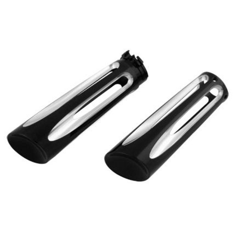 DEEP CUT GRIPS, 76-17 BT EXCEPT 08-17 TBW MODELS, BLK 684514