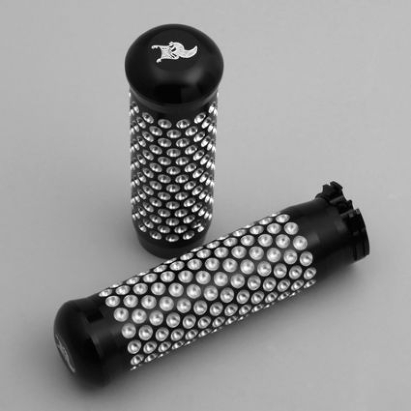 CYCLE KRAFT DIMPLED GRIPS, BLACK 684751