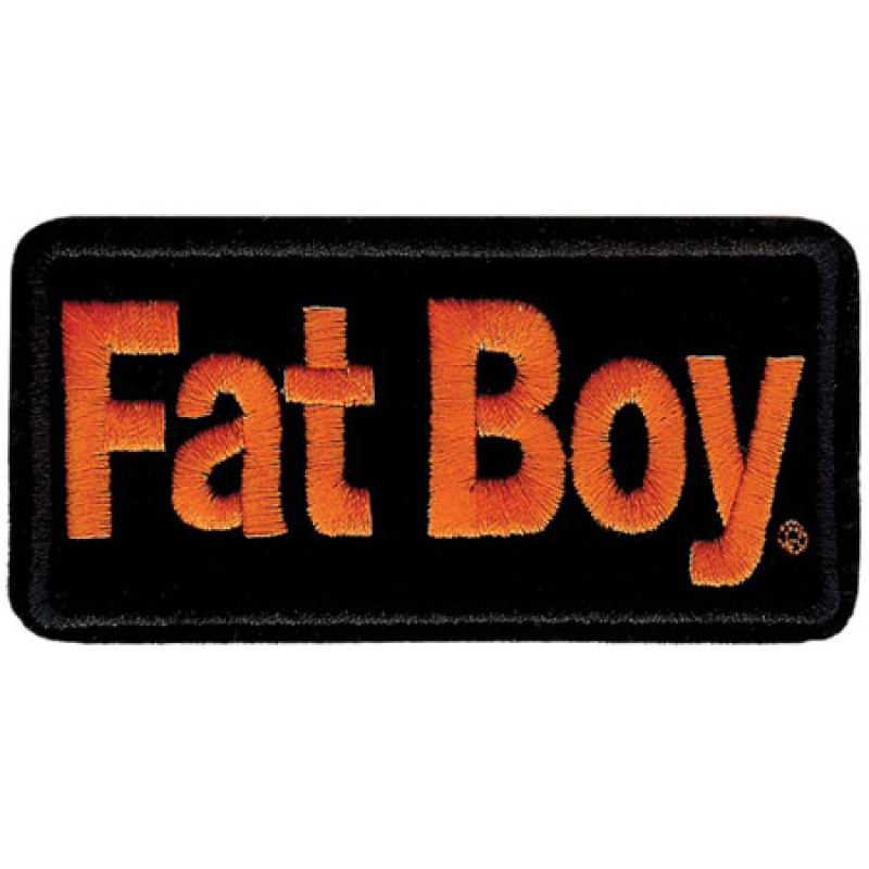 H-D KANGASMERKKI FATBOY EMB066643