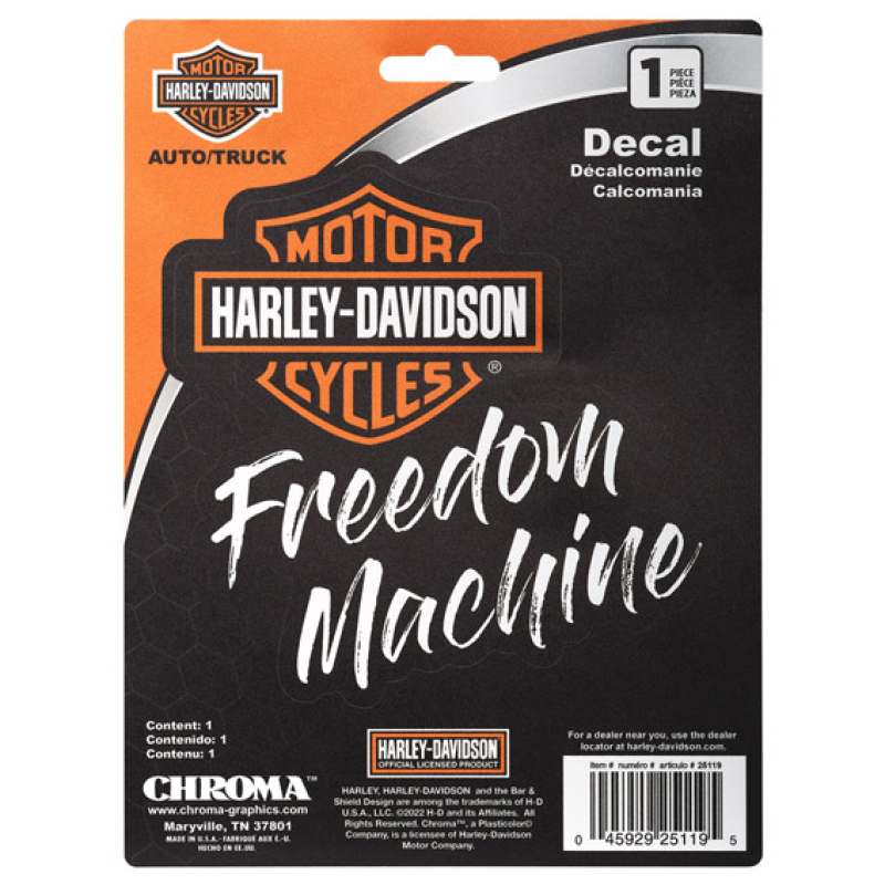 H-D FREEDOM MACHINE 15 X 20 CM CG25119