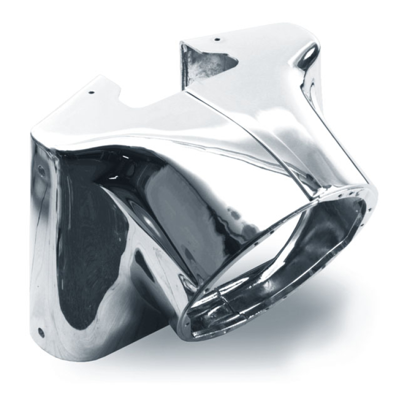 FL HEAD LAMP HOUSING SET, CHROME 500390