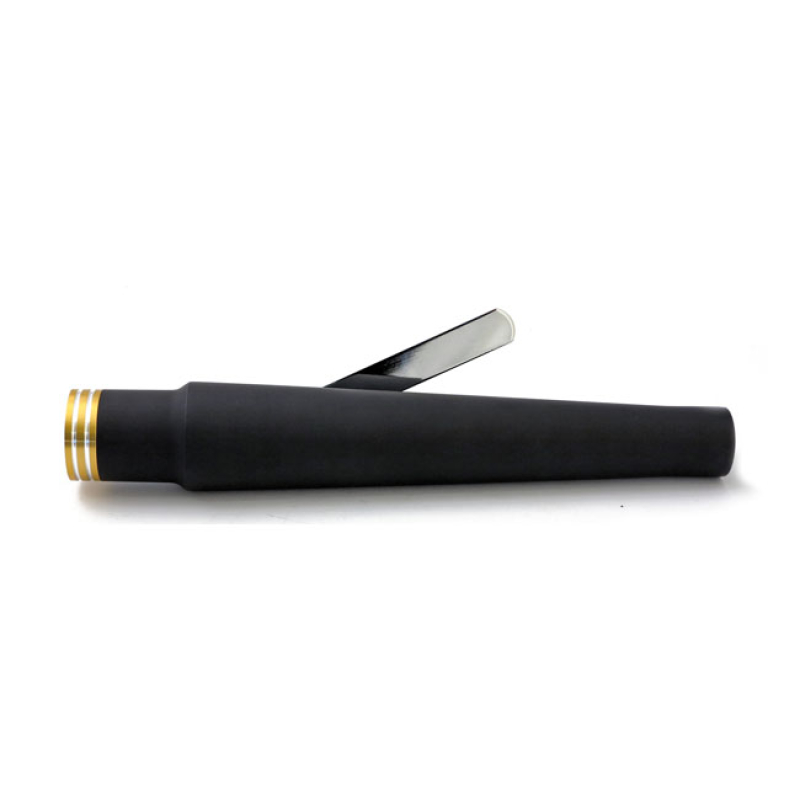 TRUMPET UNIVERSAL MUFFLER 17" LONG BLACK 500743