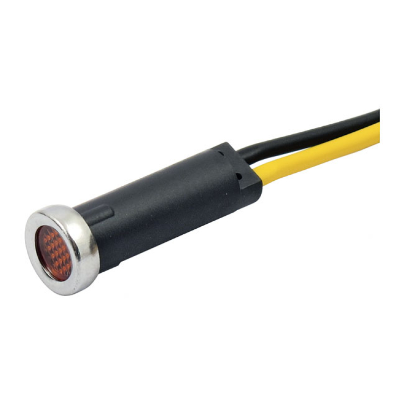 LED INDICATOR LIGHT AMBER LENS 502312