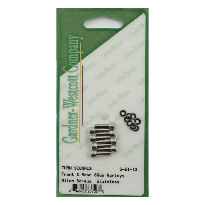 TURN SIGNAL LENS MOUNT KIT, SS ALLEN 503379