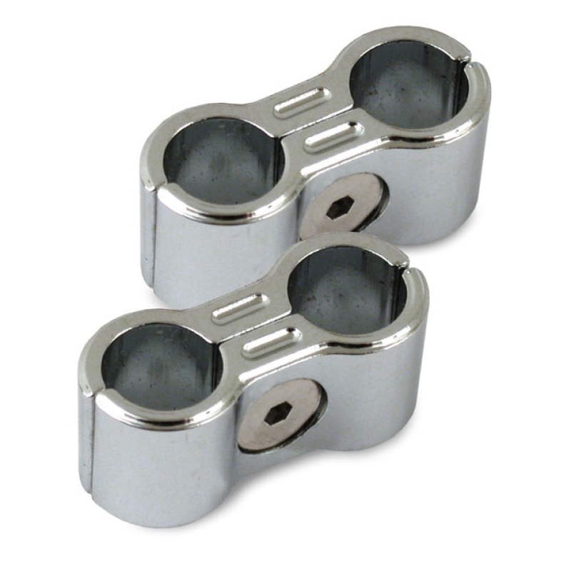 8MM SPARK PLUG WIRE SEPARATORS CHROME 504860