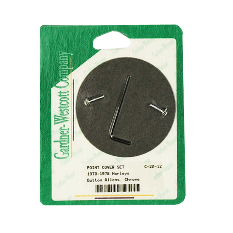 POINT COVER MOUNT KIT, CHROME BUTTON 504875