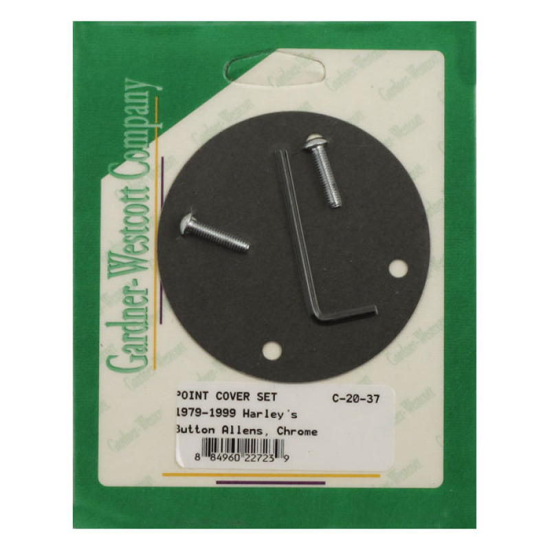 POINT COVER MOUNT KIT, CHROME BUTTON 504885