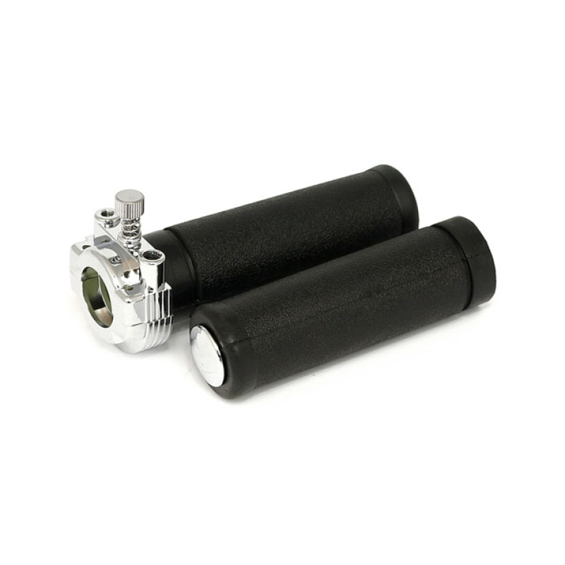 THROTTLE ASSY WITH GRIPS, DUAL CABLE 505010