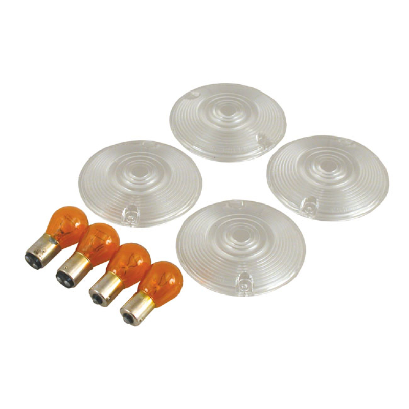 FLATLENS TURNSIGNAL LENS KIT, CLEAR 505086
