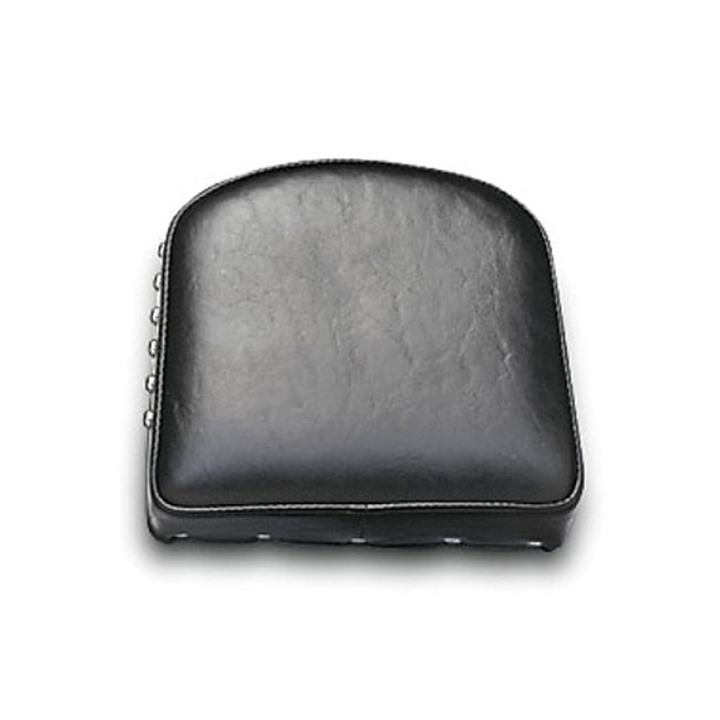 LEPERA, SISSY BAR BACK PADS. SMOOTH. STUDS SMOOTH BLACK VINYL UPHOLSTE 506316