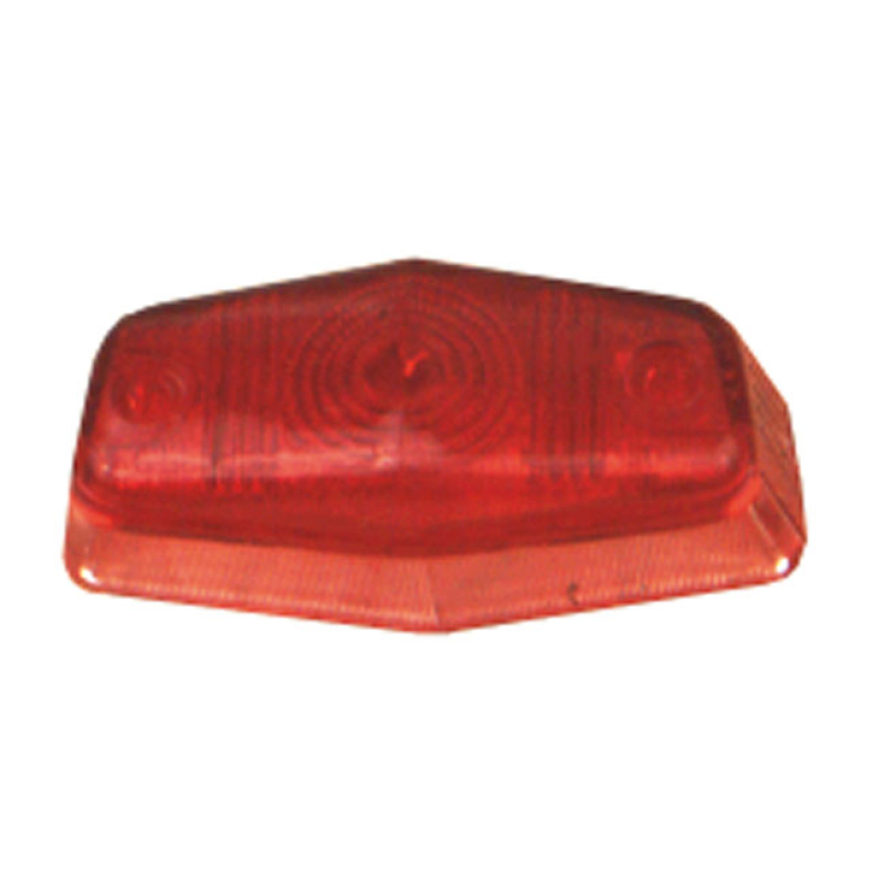 REPLACEMENT LENS, FOR CUSTOM LUCAS TAILLIGHT. ECE REPLACEMENT FOR MCS 507130