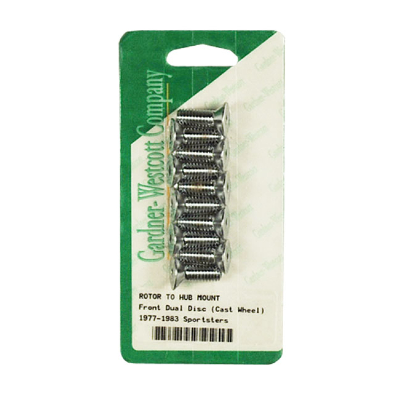 BRAKE ROTOR BOLT KIT, TAPERED FLATHEAD 507845