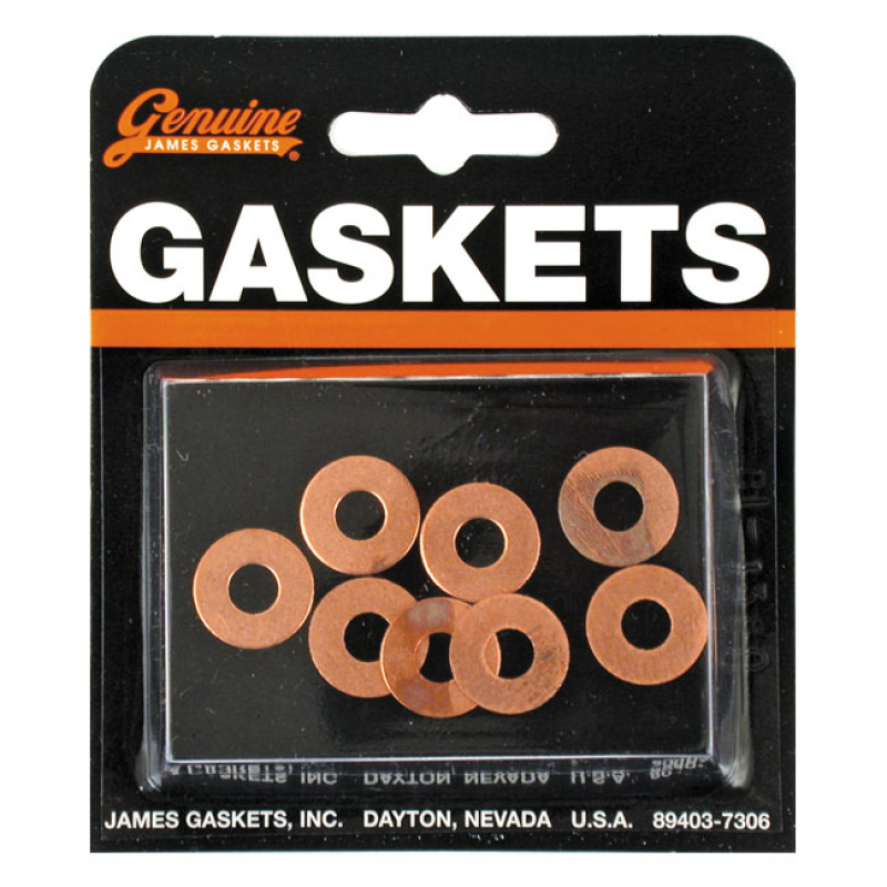 JAMES, ROCKER BOX COVER SEAL WASHER KIT. COPPER COPPER MATERIAL. ROCKE 508569