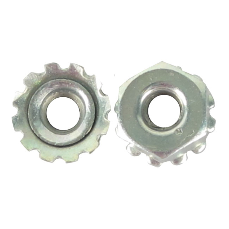 MOUNT NUT, LOWER FENDER TRIM FRONT FENDER (8 USED), FLANGED LOCKNUT WI 508806