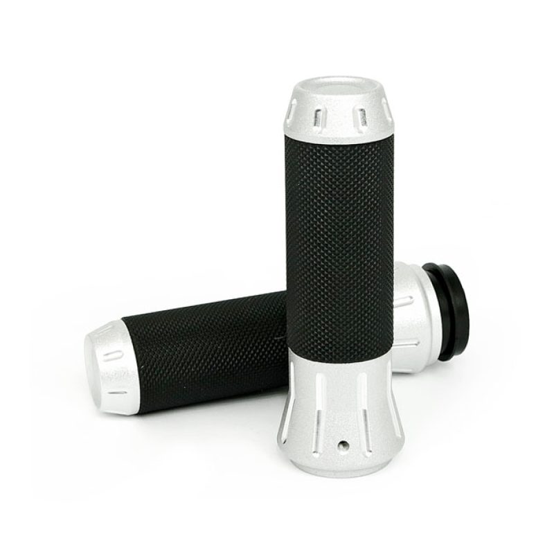 COBRA, BILLET ALUMINUM GRIPS. SP CHROME SHOT PEENED CHROME. CNC MACHI 509037