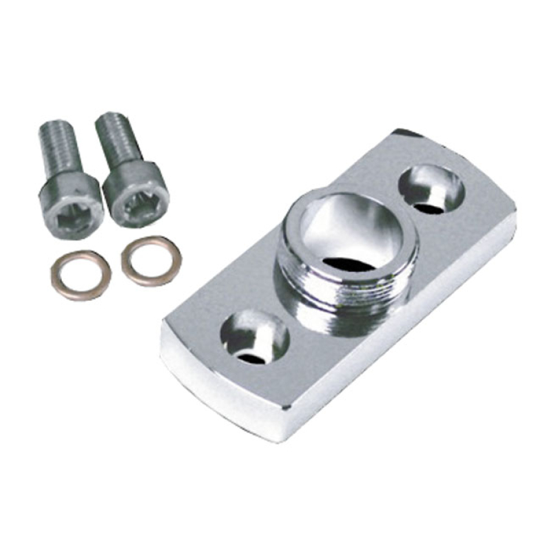 PINGEL, 22MM PETCOCK ADAPTER PLATE. 44MM WIDE CHROMED BRASS. 44MM WIDE 509258