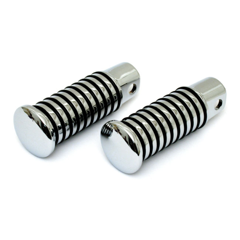 SUNDANCE O-RING FOOT PEGS. LARGE DIAMETER. FEMALE MOUNT TRADITIONAL H- 509900