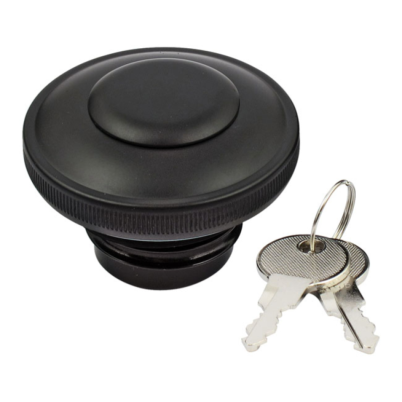GAS CAP VENTED WITH LOCK, BLACK 510061