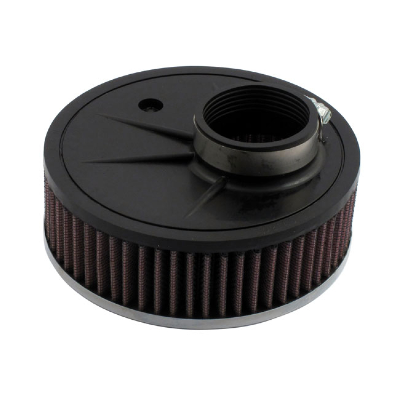 K&N, AIR CLEANER ASSEMBLY FOR DELL ''ORTO. CHROME 510570