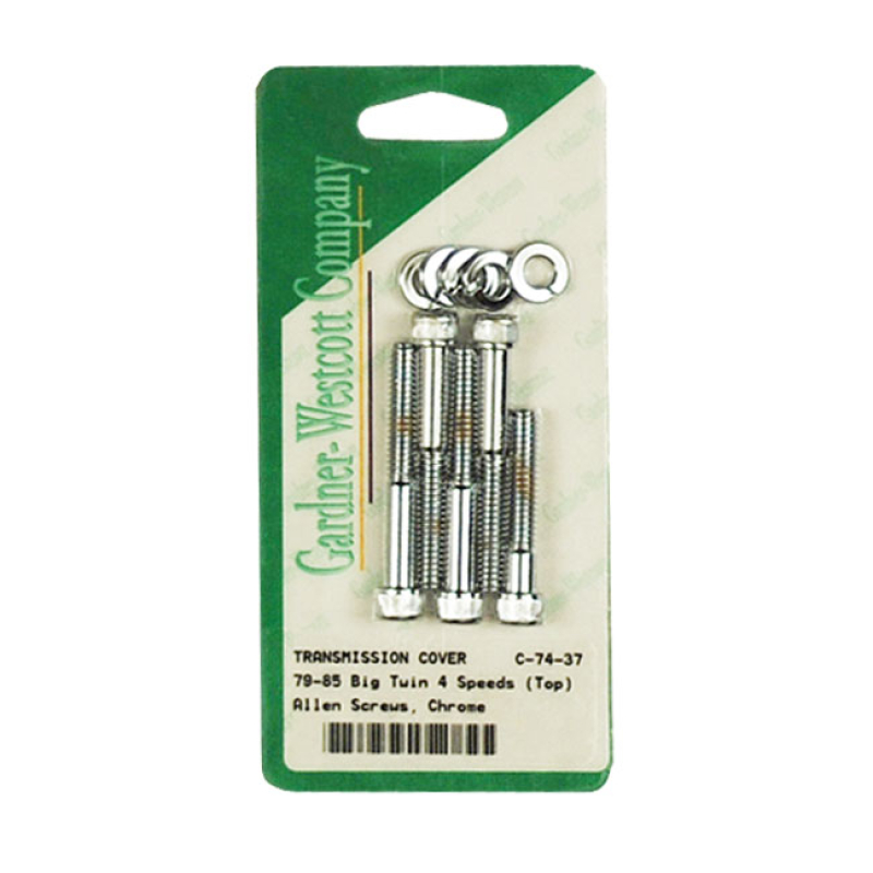 GW, TRANSMISSION TOP COVER MOUNT KIT. ALLEN CHROME PLATED ALLEN HEADS 510790