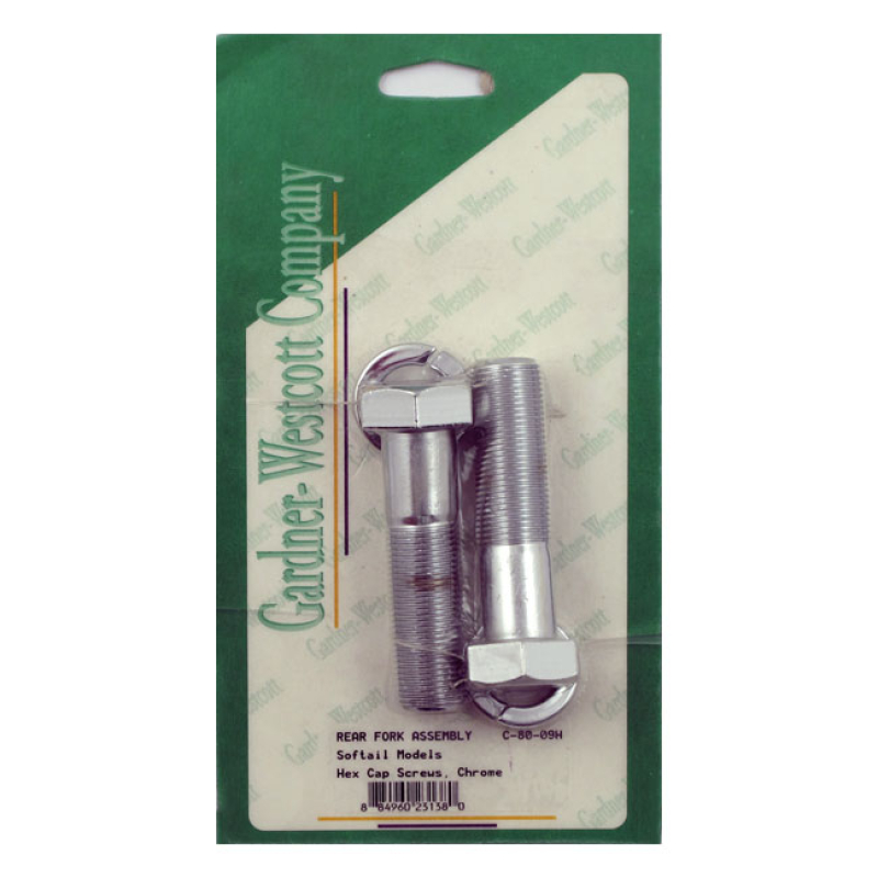 SOFTAIL SWINGARM BOLT KIT CHROME HEX 510829