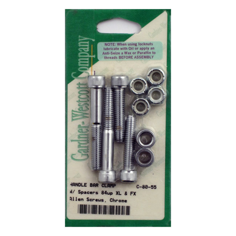HANDLEBAR TOP CLAMP MOUNT KIT, ALLEN 510855