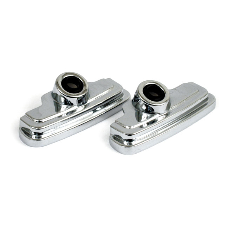 HEADBOLT & SPARK PLUG COVERS, CHROME 512117