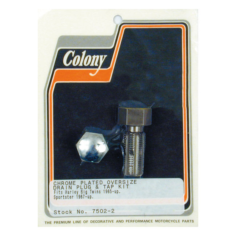 COLONY OVERSIZE PLUG AND TAP KIT 512925