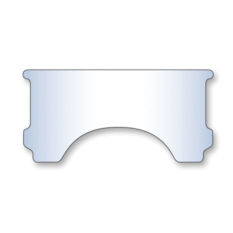 NATIONAL CYCLE, REPL. ADJ. LOWER WINDOW (STYLE C). CLEAR OPTIONAL NOTC 513667