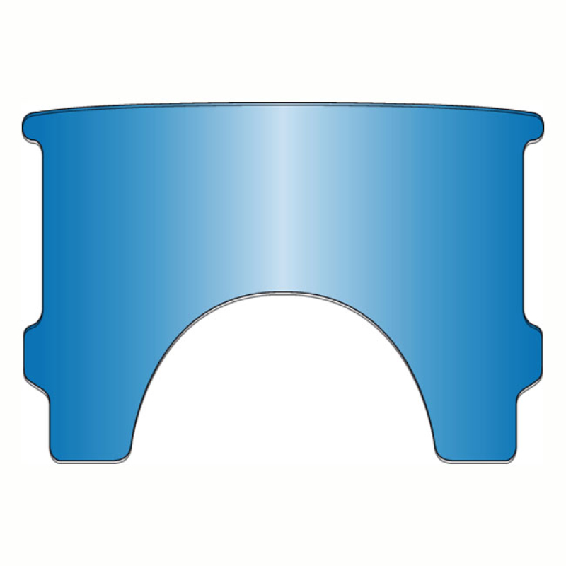 NATIONAL CYCLE, REPL. ADJ. LOWER WINDOW (STYLE A). BLUE STANDARD ROUND 513681