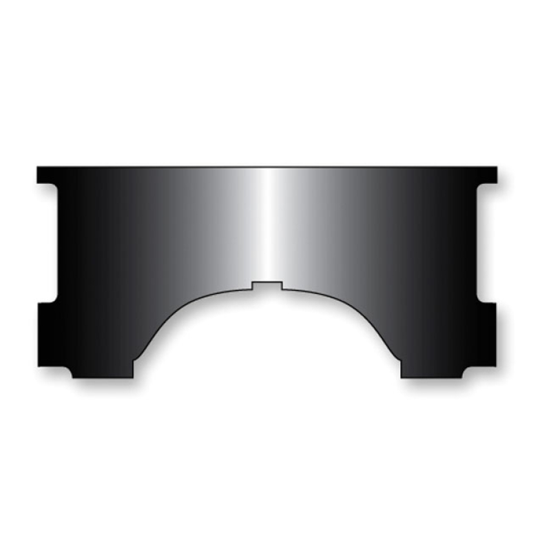 NATIONAL CYCLE, REPL. ADJ. LOWER WINDOW (STYLE B). BLACK EARLY STYLE N 513683