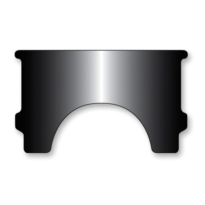 NATIONAL CYCLE, REPL. ADJ. LOWER WINDOW (STYLE A). BLACK STANDARD ROUN 513684