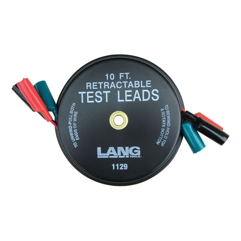 LANG TOOLS, RETRACTABLE ELECTRICAL TEST LEAD, STD HOUSING USED TO TEST 514393