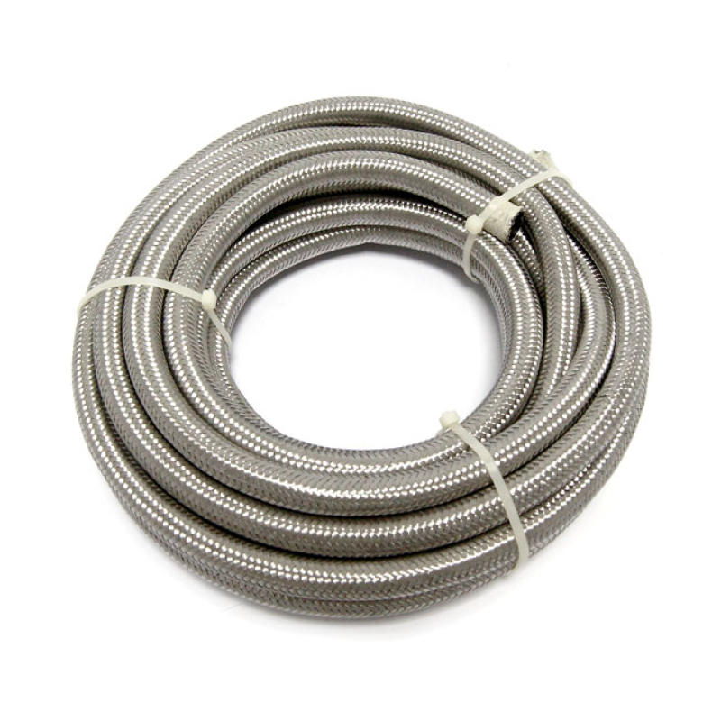 TERÖSPUNOSLETKU 3/8", KIILTÄVÄ. - BRAIDED STEEL HOSE 3/8 INCH, CLEAR 514470