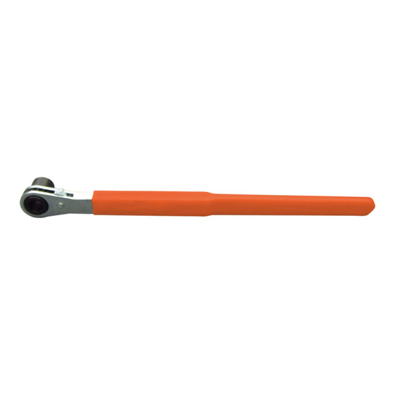 LANG TOOLS BATTERY LONG TERMINAL WRENCH WITH TORQUE GRIP SOCKET. USED 514579