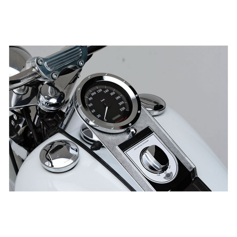 ALU BEZEL FOR SOFTAIL SPEEDO 515034
