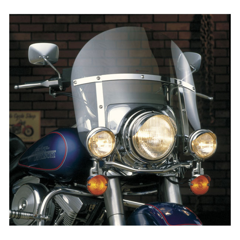 NC CHOPPED HEAVY DUTYÂÄ¢ WINDSHIELD. CLEAR A CHOPPED (LOWER) VERSION O 516884