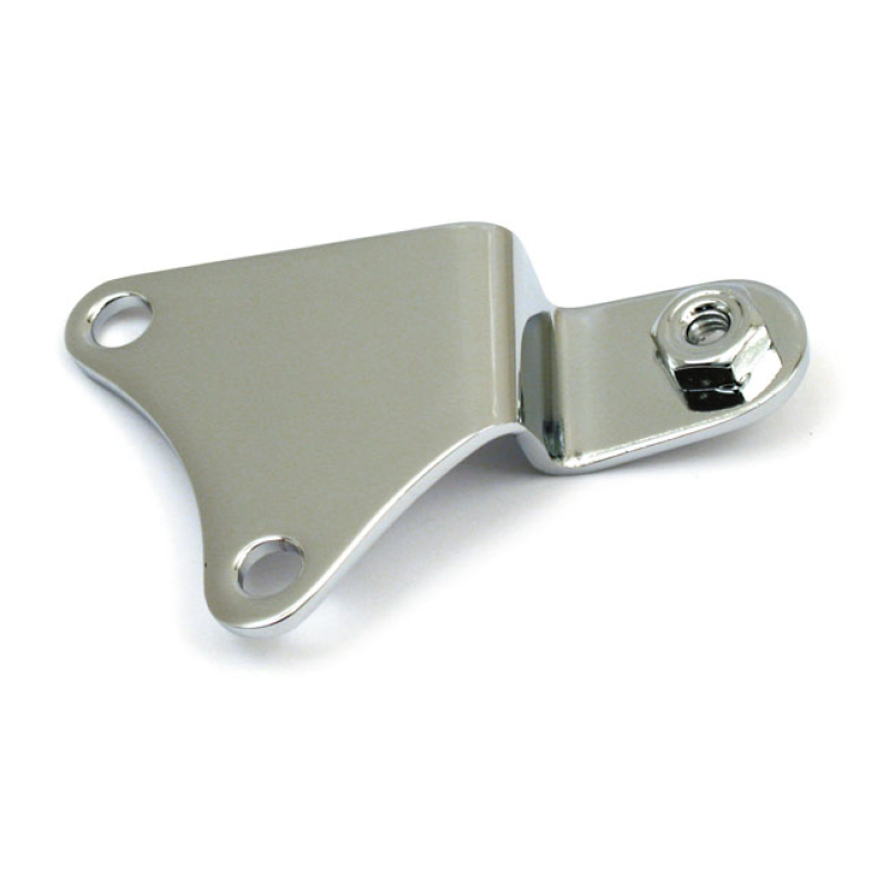 BATTERY CARRIER BRACKET. CHROME CHROME PLATED STEEL. OEM REPLACEMENT R 517443