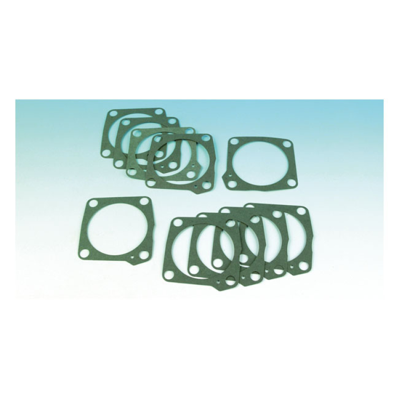 JAMES, CYLINDER BASE GASKETS FR/RR. .031" PAPER FRONT & REAR. .031" TH 518239
