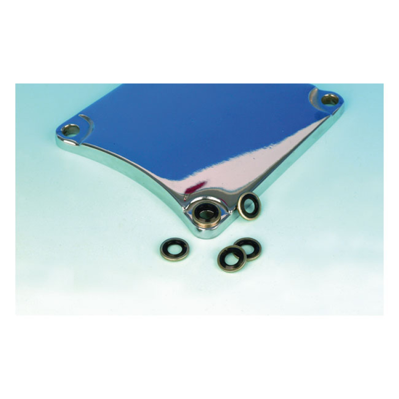 JAMES, SEAL WASHERS DERBY COVER. METAL SEALING WASHER RUBBER SEAL WITH 518733