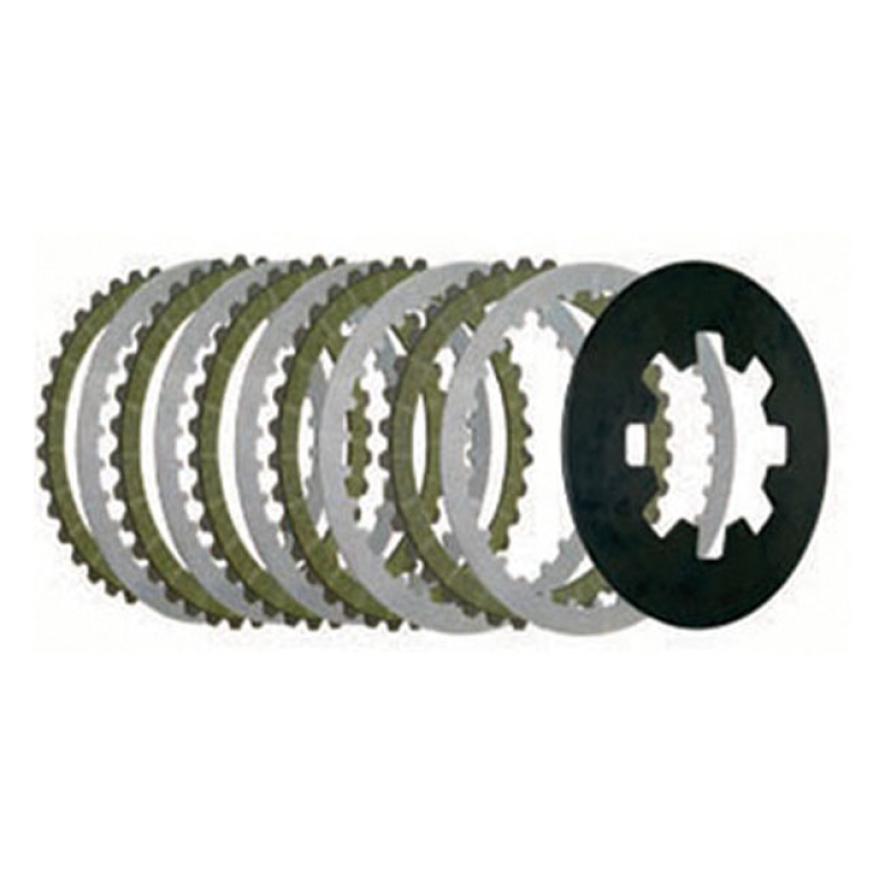 BDL, BUELL BLAST CLUTCH PLATE KIT. ARAMID INCLUDES 5 ARAMID FRICTION A 518828