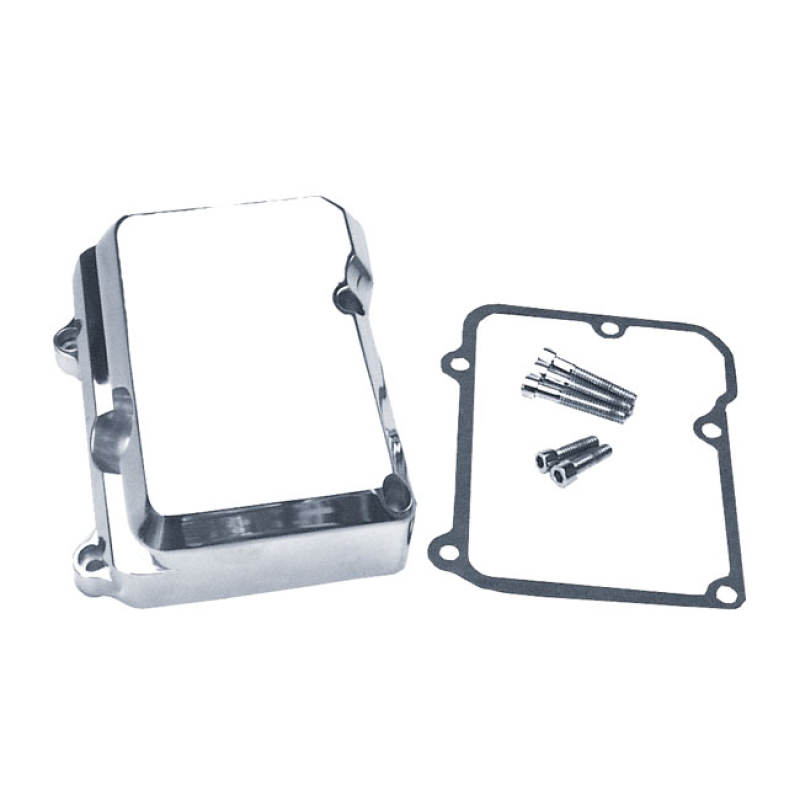 JIMS, BILLET TRANSMISSION TOP COVER. POLISHED REPL. 34468-98 (CHROME) 519315