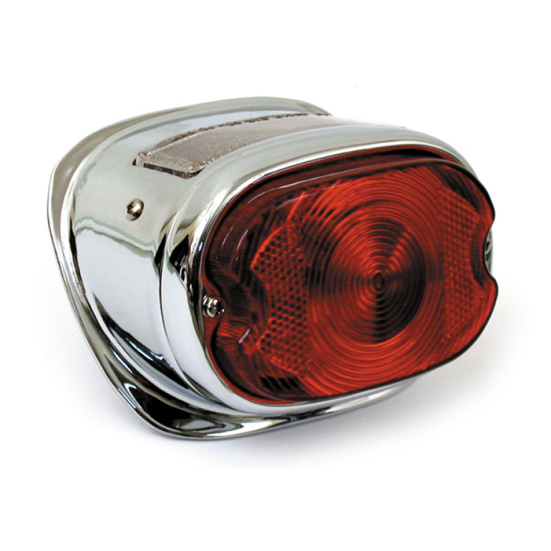 EARLY 55-72 STYLE TAIL LAMP, CHROME 519380