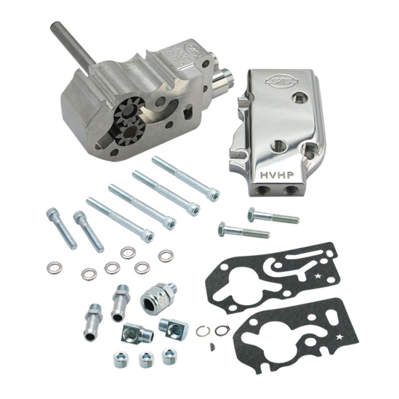 S&S BILLET HVHP OIL PUMP. UNIV. COVER 519912