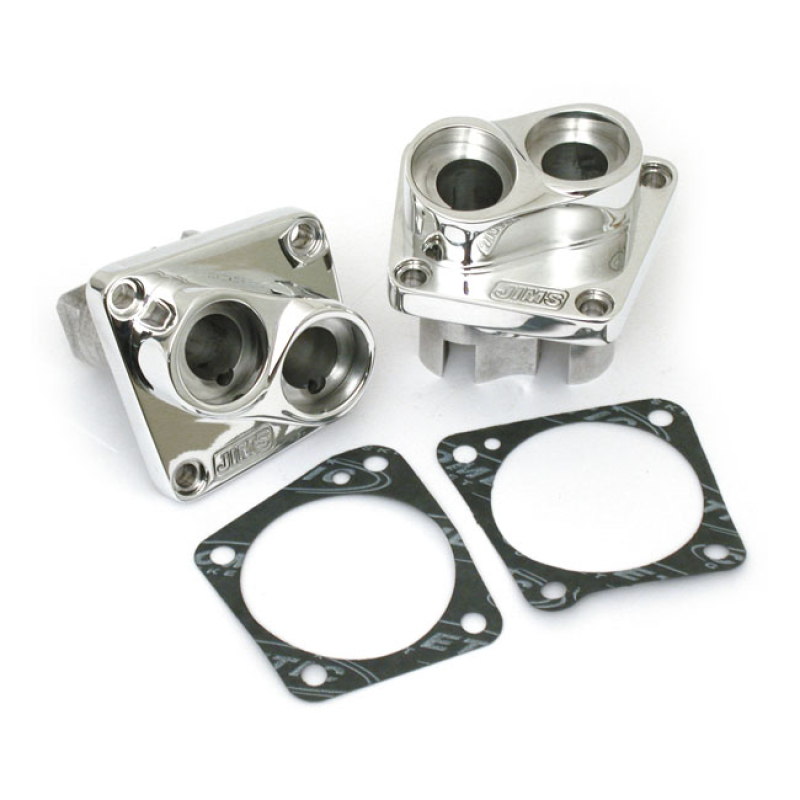 JIMS, 53-84 BILLET TAPPET BLOCKS. POLISHED POLISHED BILLET ALUMINUM. W 520033
