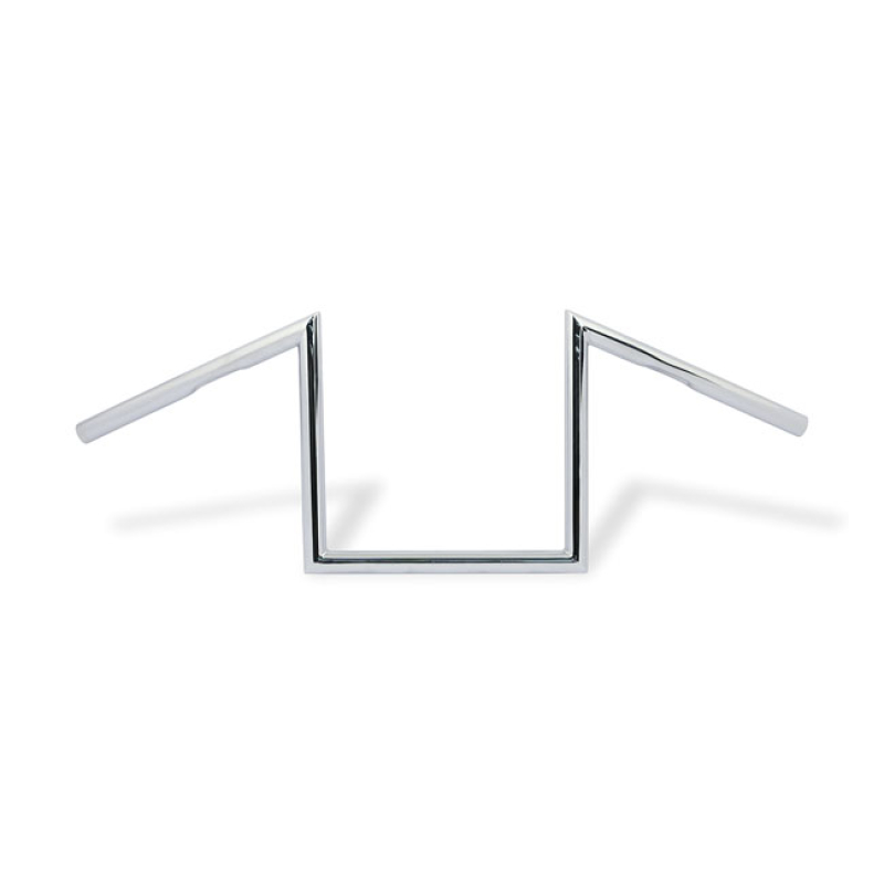 PAUGHCO, 1" W-BAR. 10" RISE, CHROME 520464